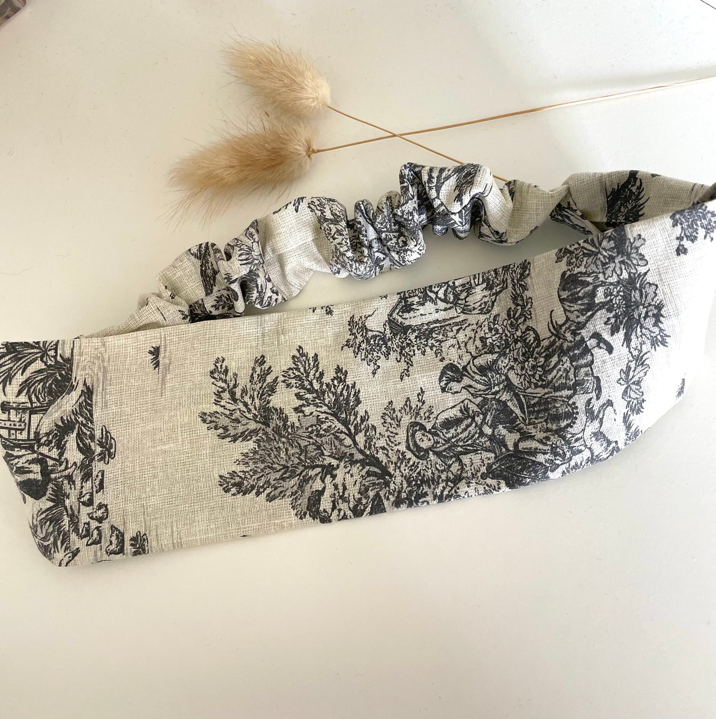 BANDEAU TOILE DE JOUY GRIS "édition limitée"
